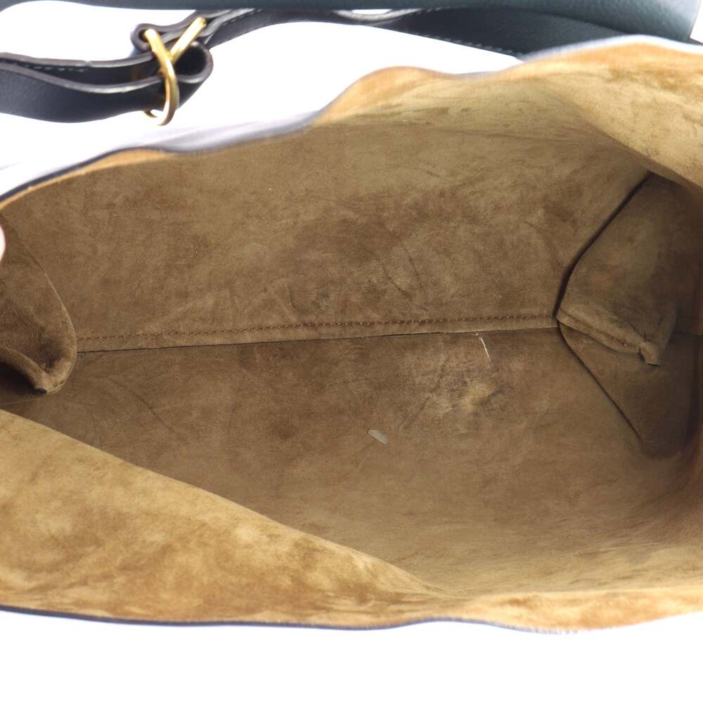Burberry Grommet Hobo Leather Medium #247388B61B - Picture 6 of 7